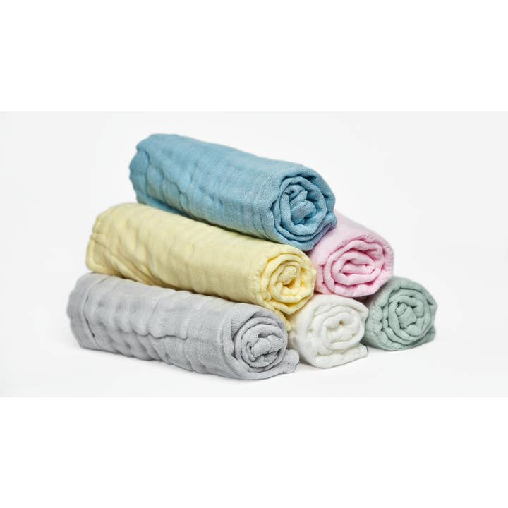 LollyBanks - Wholesale Wash Cloth - Kids & Baby - Splish Splash - Baby Toddler Washcloth 6 Pack