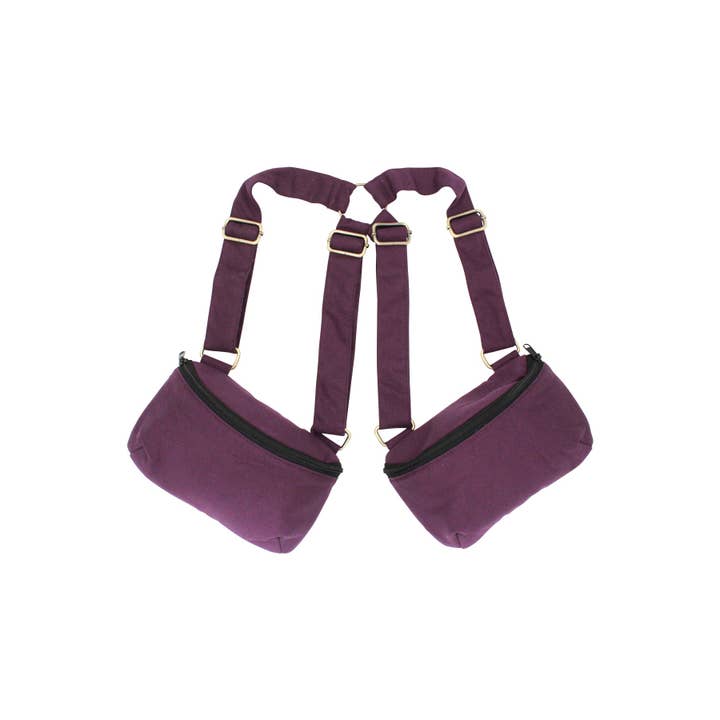 Lakhays Collection Inc. - Wholesale Crossbody Bag - Women's - Saddlebags Festival Vest Bag