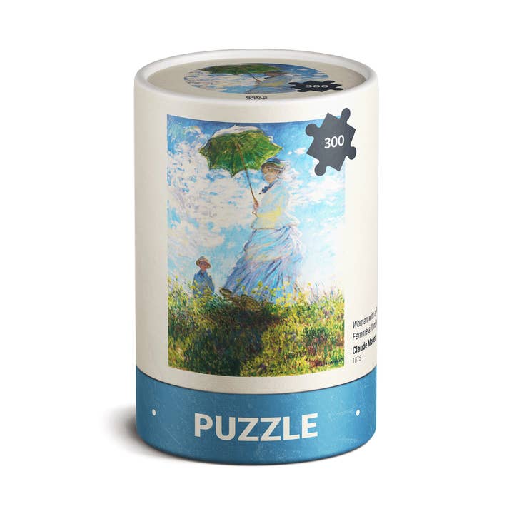 Kvinde med parasol - Monet - 300-brikkers puslespil for engroshandel hos Today is Art Day
