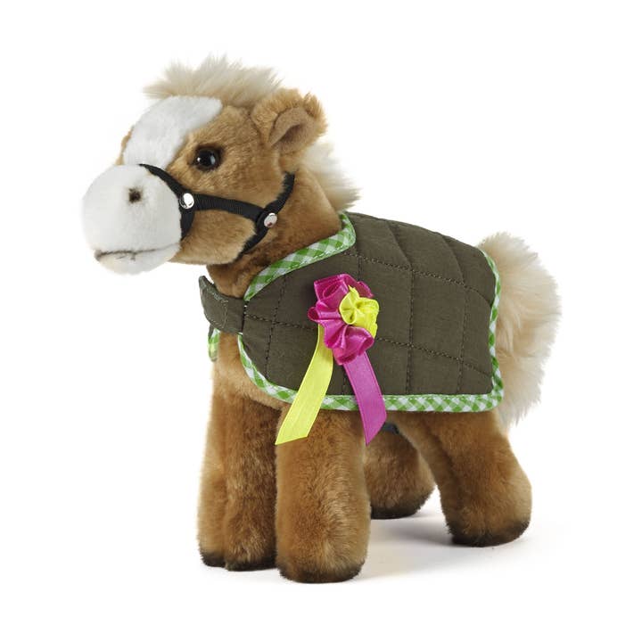 Living Nature - Vente Peluche – enfant et bébé - Cheval avec veste LIVING NATURE0