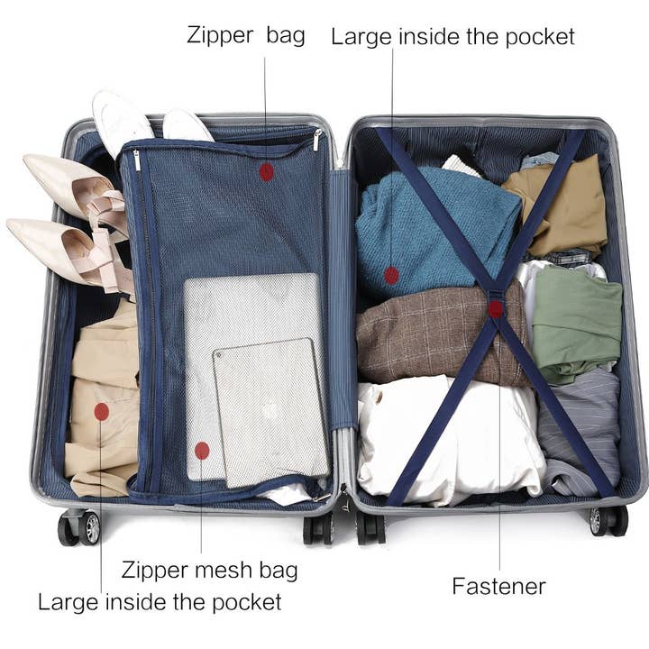 MKF Collection - Wholesale Luggage - Tulum Luggage Set Extra Large & Large 2 pcs9