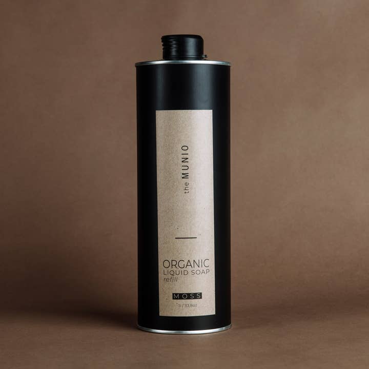 RICARICA SAPONE LIQUIDO ORGANICO MOSS 1000ML per la vendita all'ingrosso da parte di the MUNIO