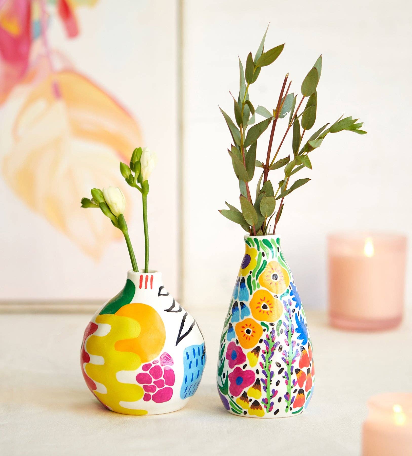 Pott'd – wholesale DIY-pysselkit – Pott’d Paint-a-Vase kit för egenmålade minimalistiska vaser1