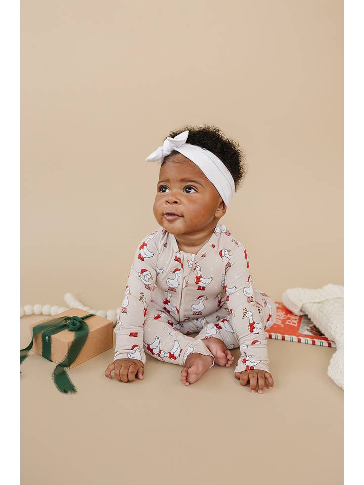 Lucky Panda Kids - Wholesale Jumpsuit - Baby - Bamboo Zip Romper | Merry Goose11