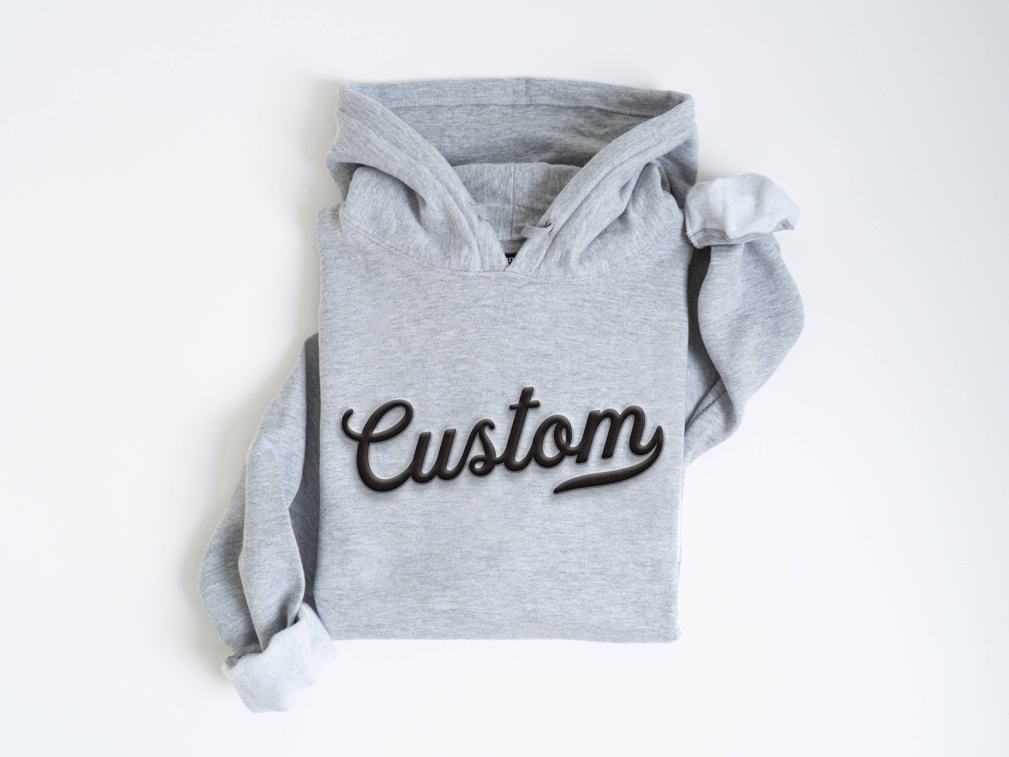 Nobullwoman Apparel - Wholesale Hoodie - Women's - PUFF Print CUSTOM Small Business Unisex HOODIE4