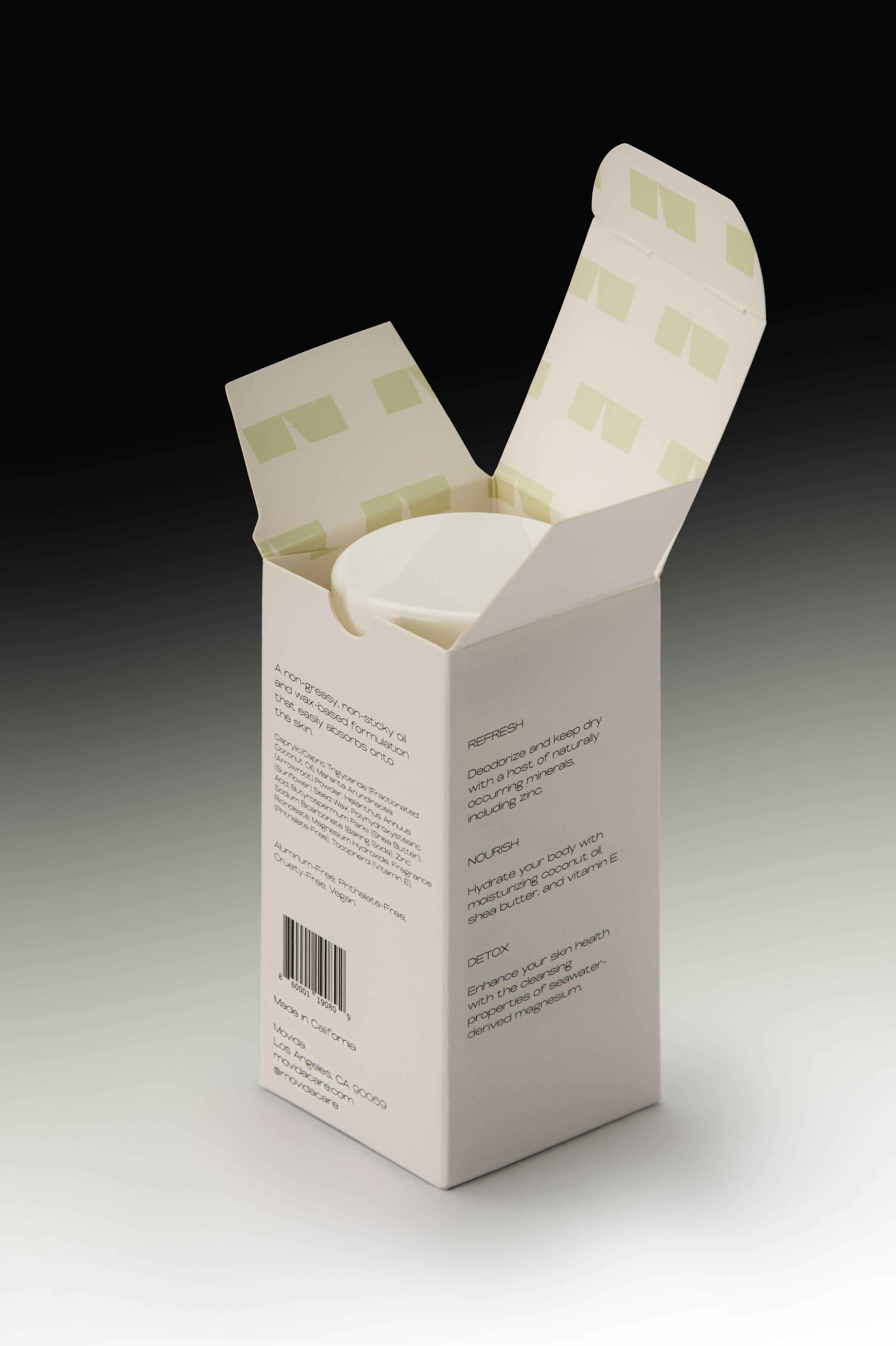 Movida - Wholesale Deodorant - Unisex - Plant-Based Natural Deodorant - Selva - Green Leaves4