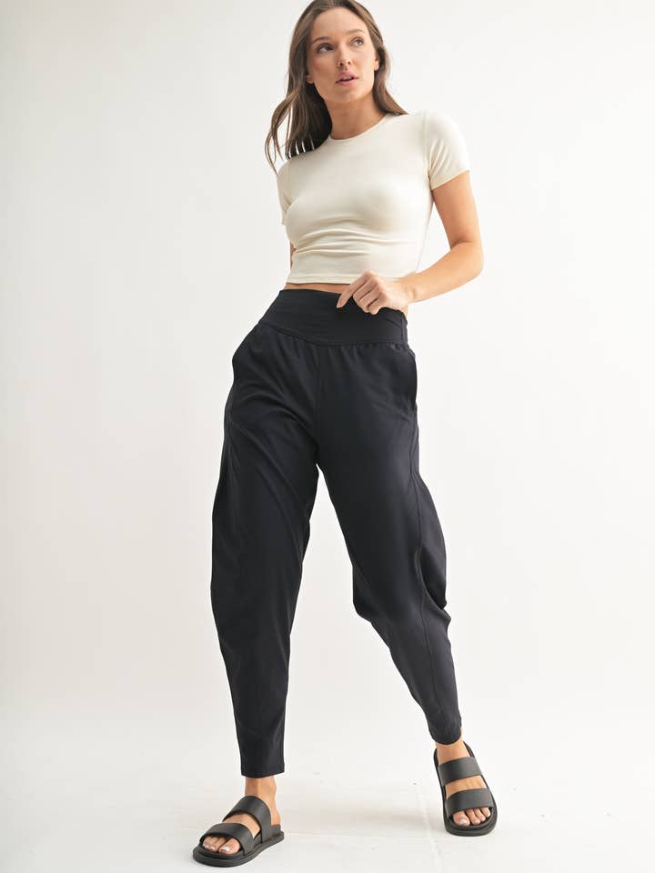 Mono B - Wholesale Athletic Pants - Women's - Venice FlowBarrel Active Pants
