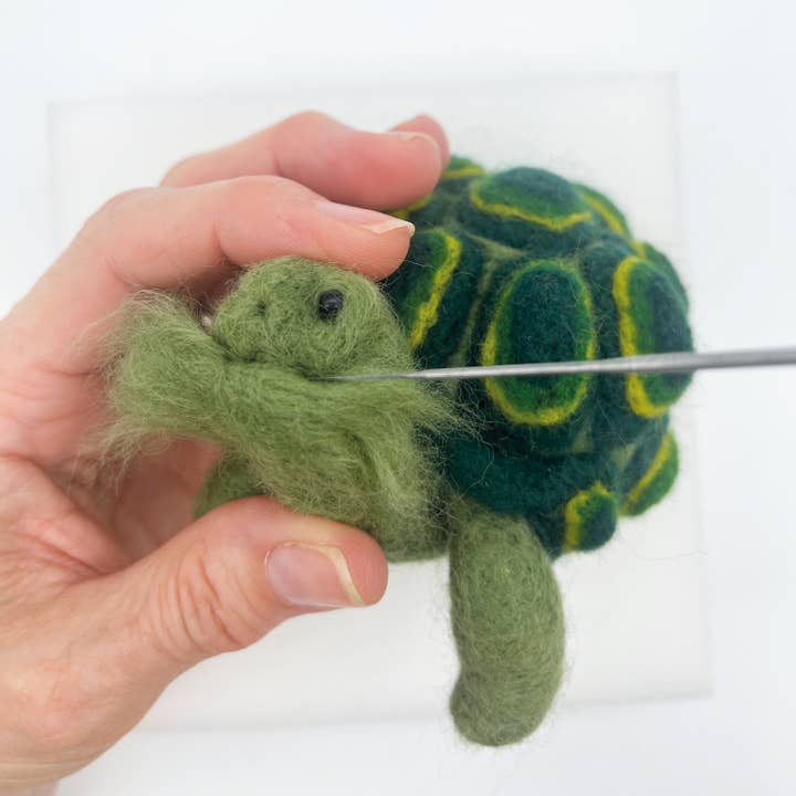 Bergin & Bath - Wholesale DIY Craft Kit - Needle felting kit - Tortoise9