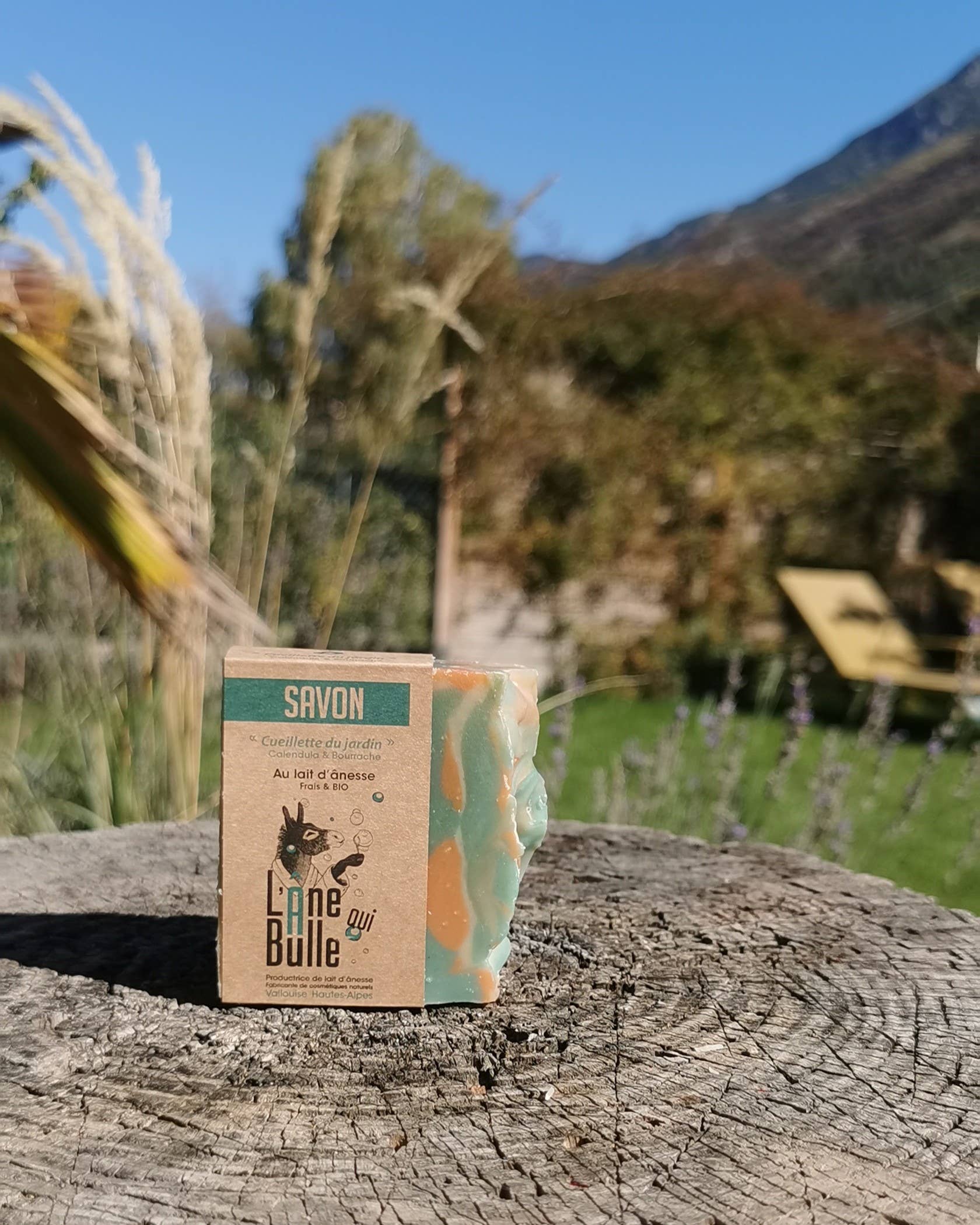 L'Âne Qui Bulle - Vente Pains de savon - Savon au lait d'ânesse bio Cueillette Du Jardin2