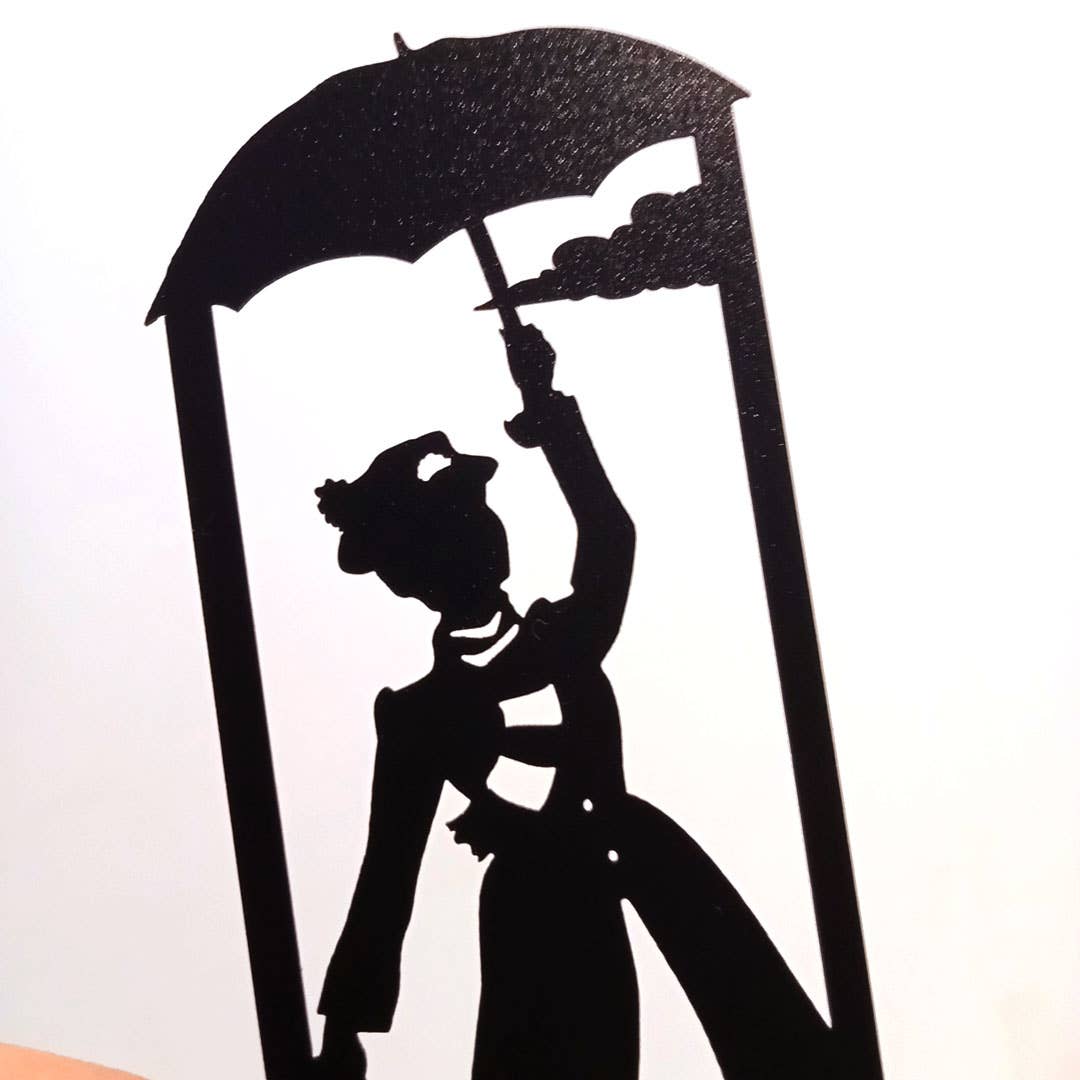 Perro Feo Workshop - Wholesale Bookmark - Mary Poppins Laser-Cut Bookmark3