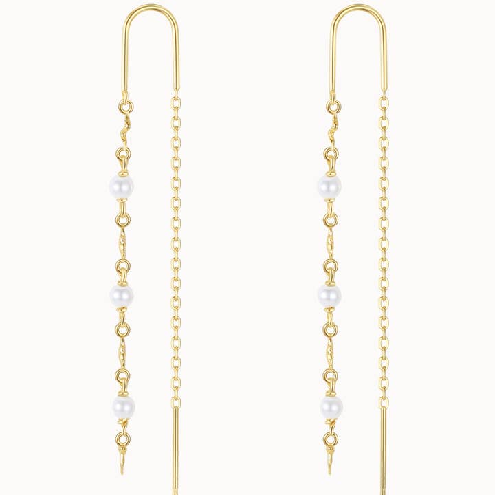 Nava Copenhagen - Wholesale Dangle Earrings - Mara Earrings - Gold Plated