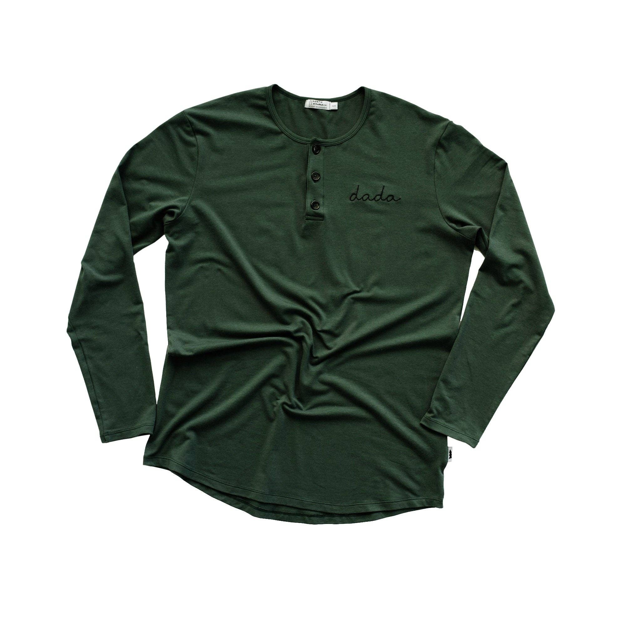 North Kinder - Wholesale T-Shirt - Men's - dada henley - pine6