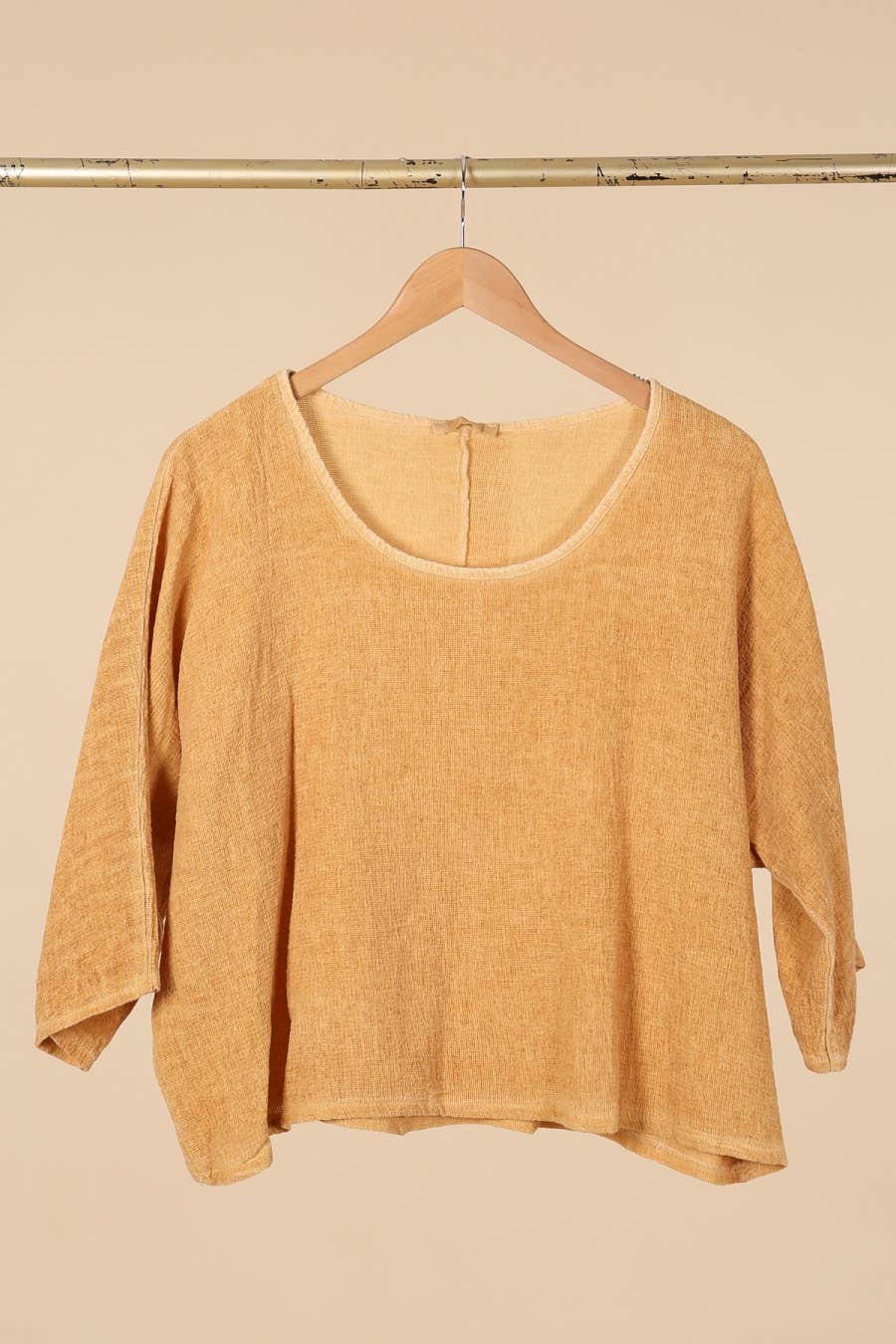 la maison des fibres naturelles – wholesale T-shirt – women's – TOP 3791 90% COTTON 10% LINEN21