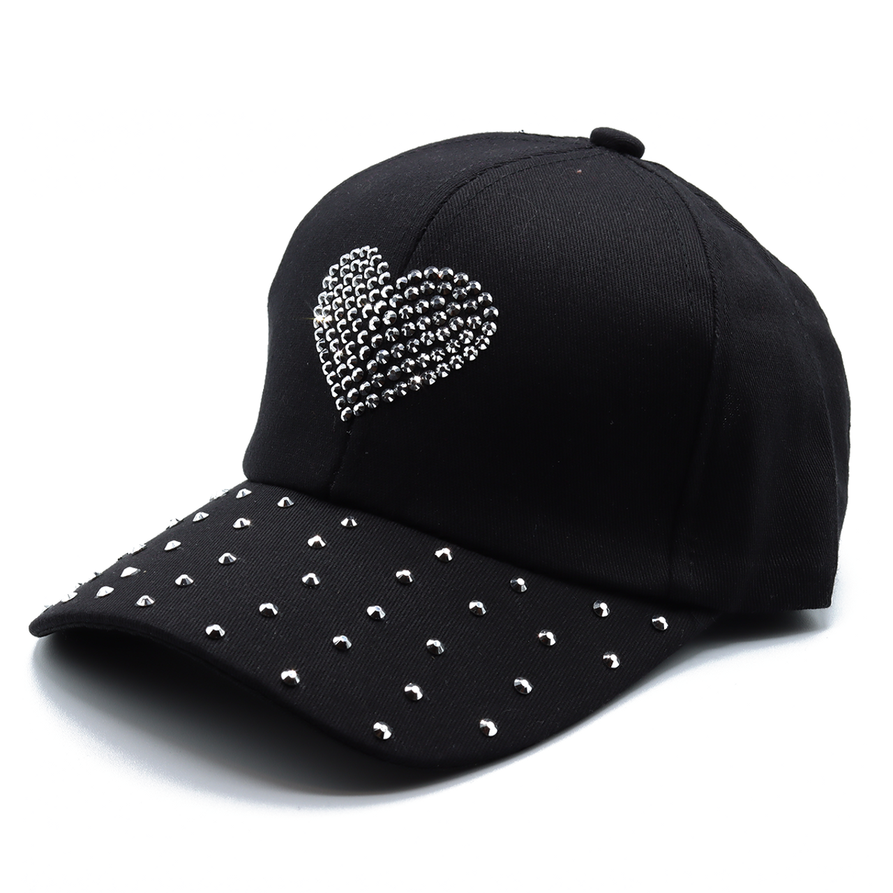 Selini New York - Wholesale Baseball Cap - Women's - 12pcs Assorted Bling Studs Cap - CP94ASST-B1