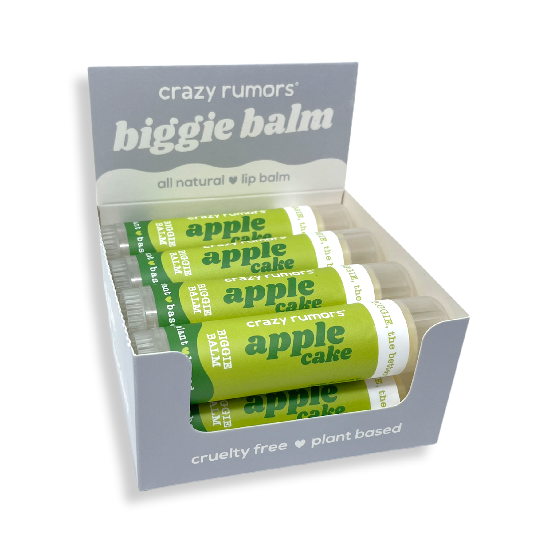Crazy Rumors UK – wholesale Lip Balm – BIGGIE Apple Cake Lip Balm2