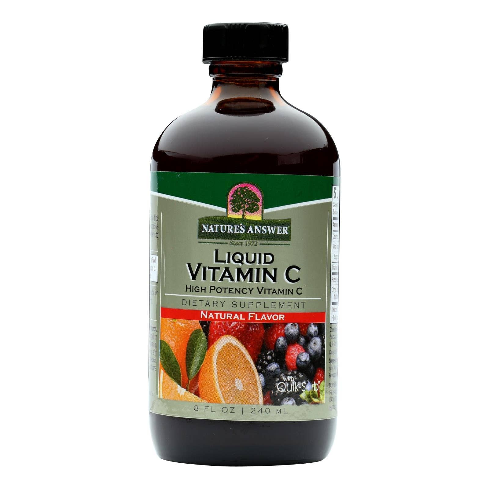 Everyday Supply Co - Wholesale Oral Supplement/Vitamin - Nature's Answer - Liquid Vitamin C - 8 fl oz0