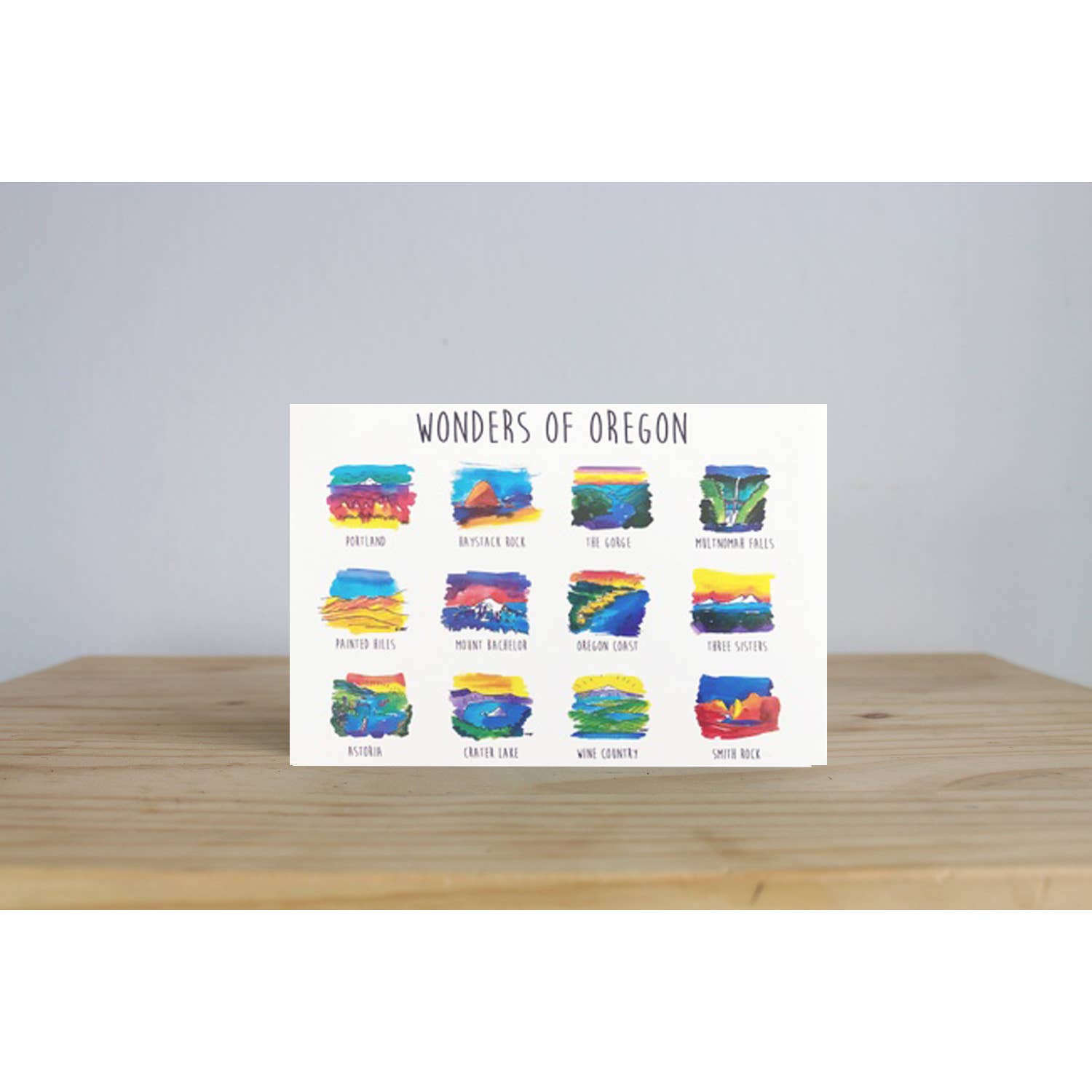 IamBibby - Vendita all'ingrosso Cartoline - Cartolina Meraviglie dell'Oregon