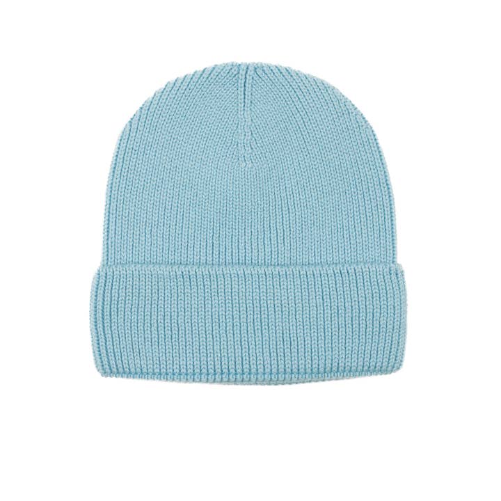 Slopes&Town - Wholesale Beanie - Kids - Kids Merino Wool Beanie Light Blue1