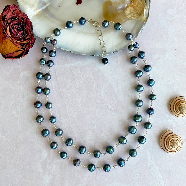 Cultured Freshwater Pearl Necklace for wholesale by IST Jewelry