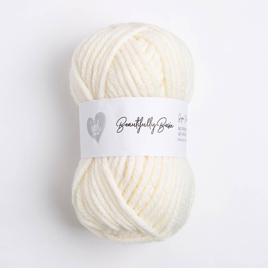 Wool Couture Company - Vendita all'ingrosso Lana - Gomitolo di filato grosso splendidamente basic da 100 g5