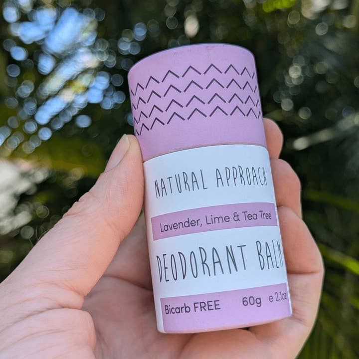 Natural Approach - Wholesale Deodorant – Unisex - Bicarb Free Deodorant Tube - Lavender, Lime, and Tea Tree1