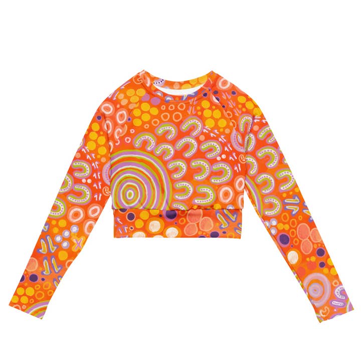 'Children" Women Crop Top Rashie for wholesale by Palet Theory