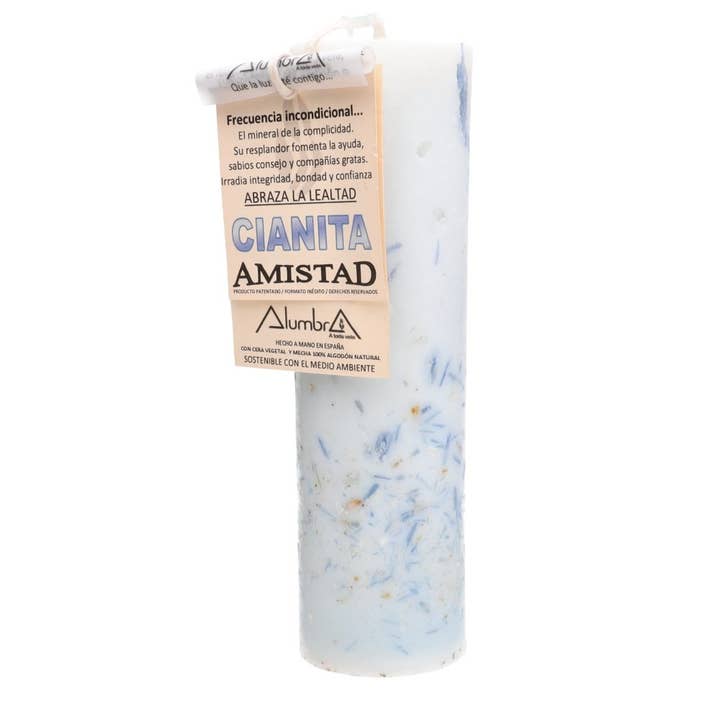 Vives de la Cortada S.L - Wholesale Novelty Candle - Artesanal Candle with Cianita - Friendship0