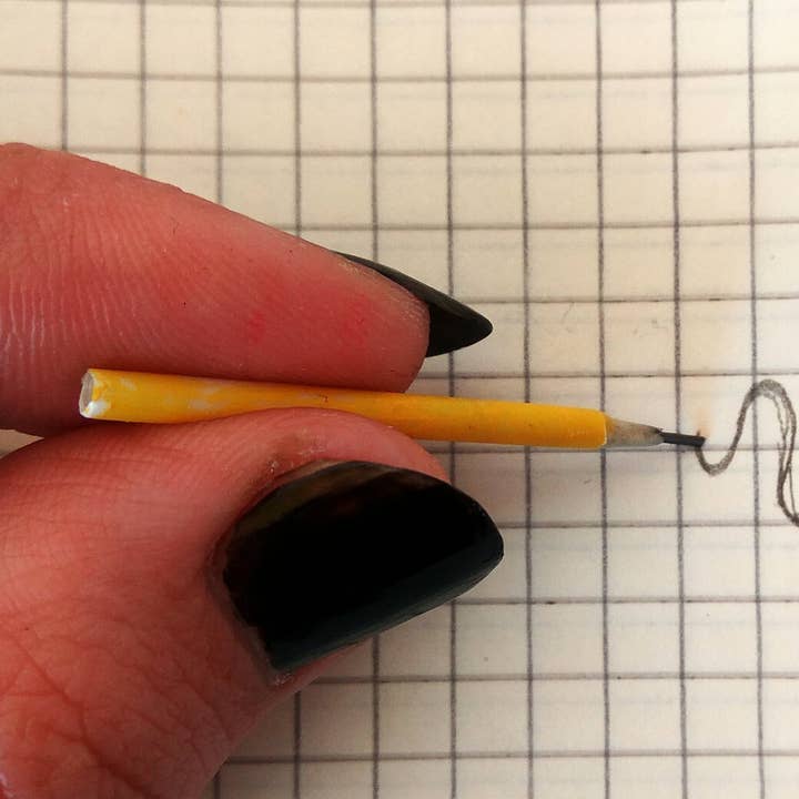 Miniatyr rita penna, verkliga dockhus kontorsmateriel penna fo för wholesale av Lenasminiland