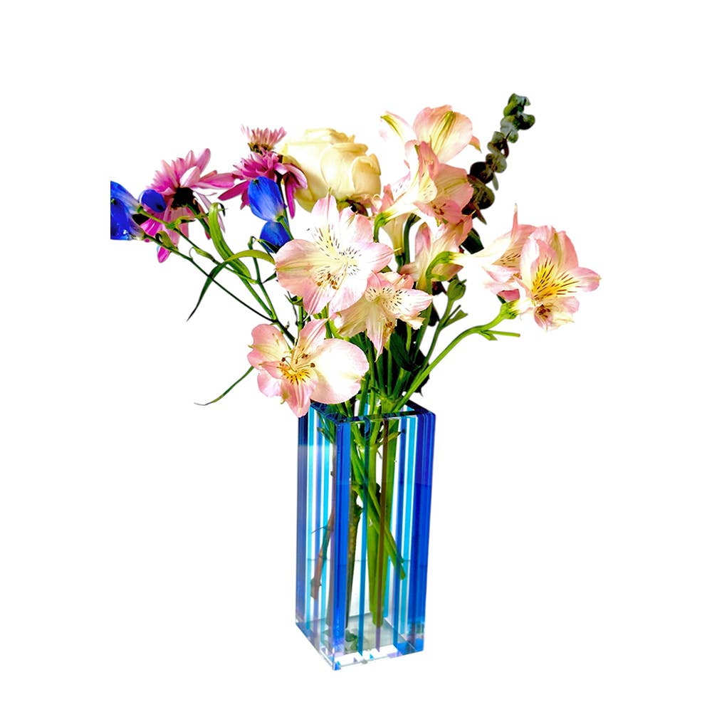 Canetti Design Group Inc. - Wholesale Vase - Striped Colorful Bouquet Vase - 4 Colors2