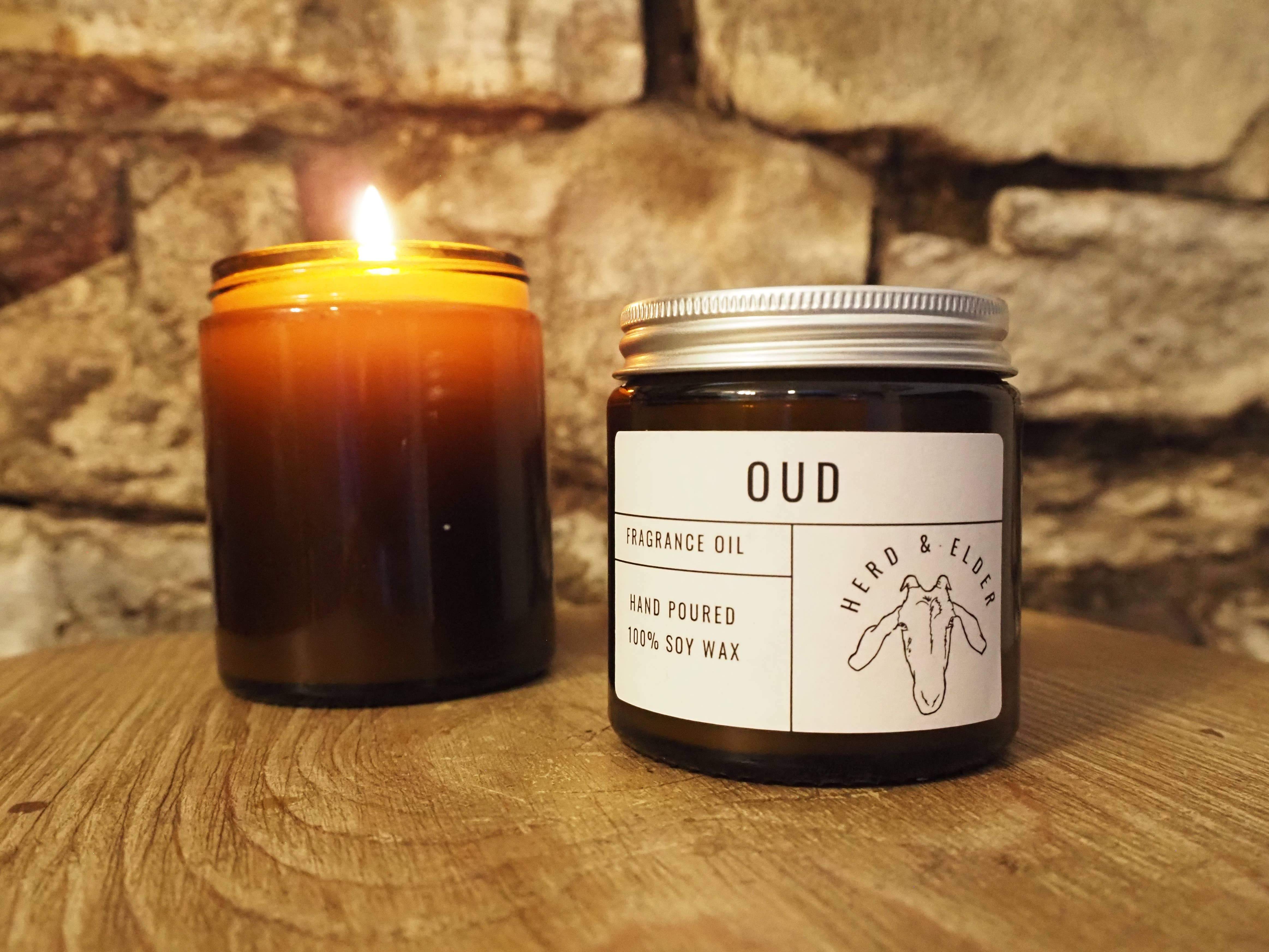 Herd & Elder – wholesale Jar/filled candle – OUD - SOY WAX CANDLE4