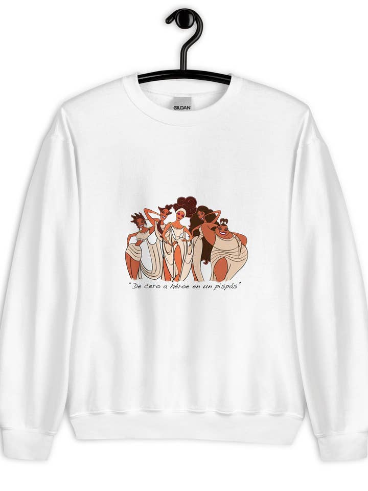 Sweatshirt From Zero to Hero pour la vente par El loco del Pelo Rizo