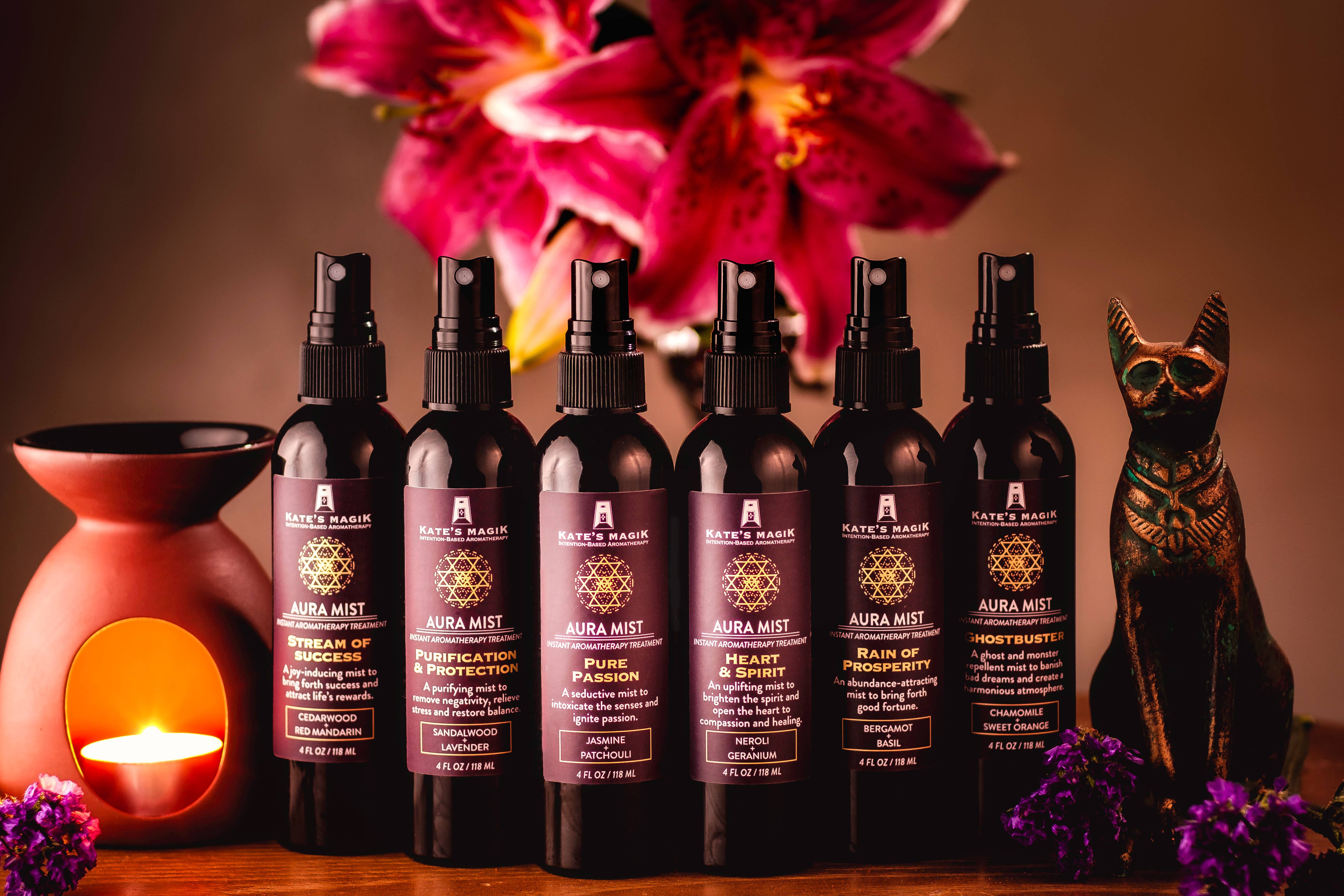 Kate's Magik - Wholesale Aromatherapy Mist - Ghostbuster Aura Mist - Room Spray – Peace & Calm2