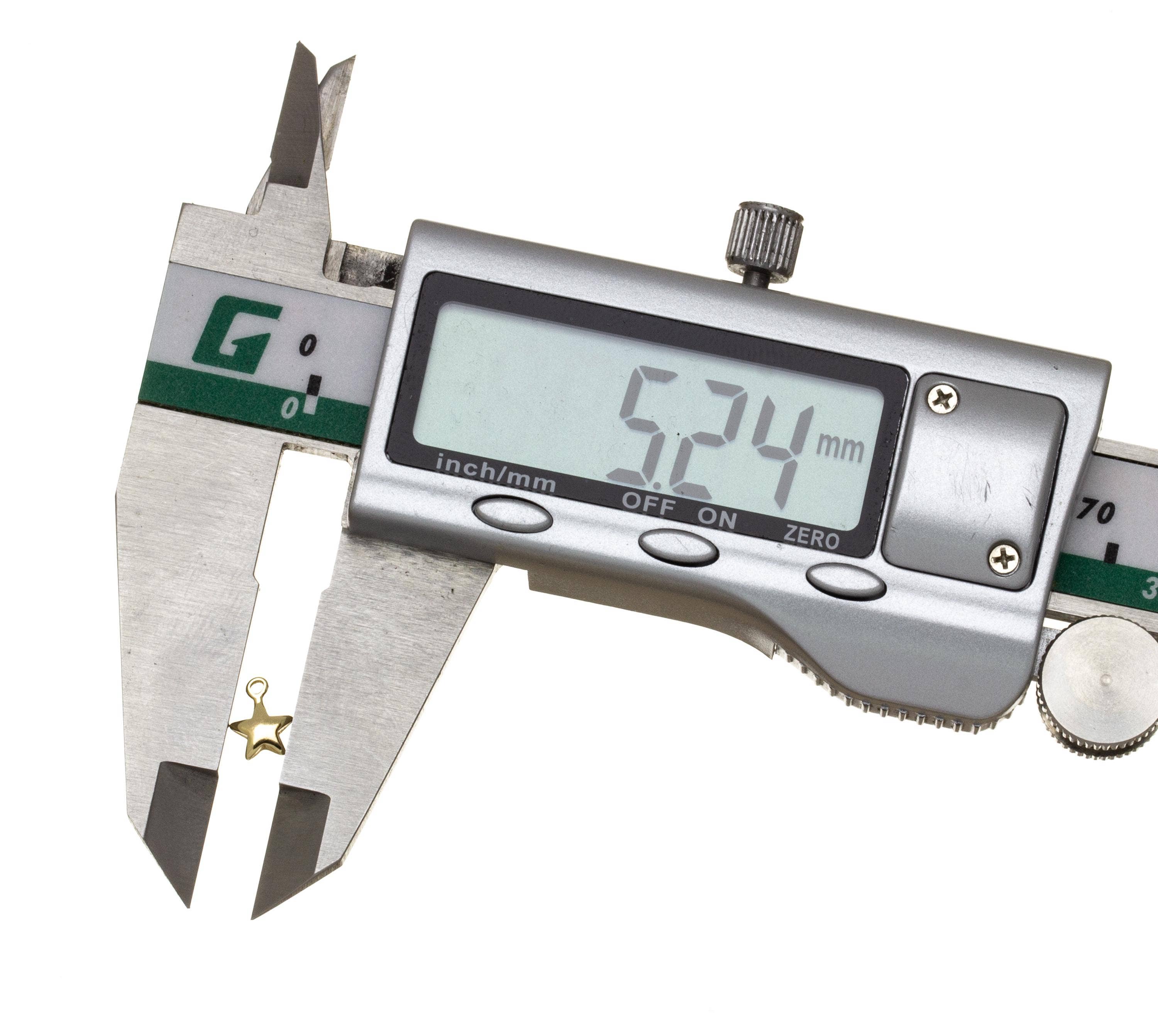 Jewel Pledge - Wholesale Individual Charm/Pendant - 5pcs Mini Star Charm for Bracelet, Necklace, Earrings CPG8206