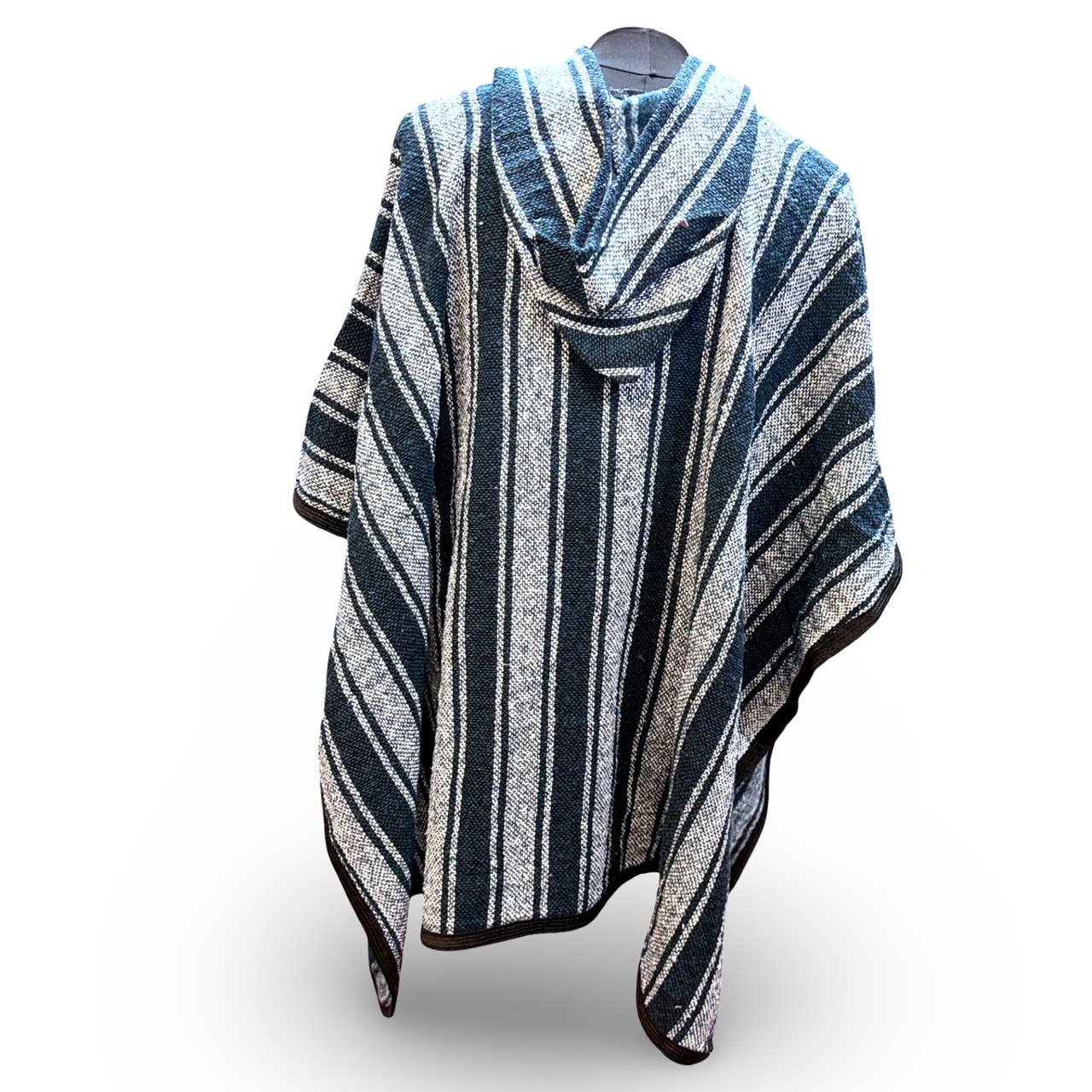 Sanyork Fair Trade - Wholesale Poncho - Unisex - Authentic Striped Baja Poncho One Size Adult Unisex Hooded 7