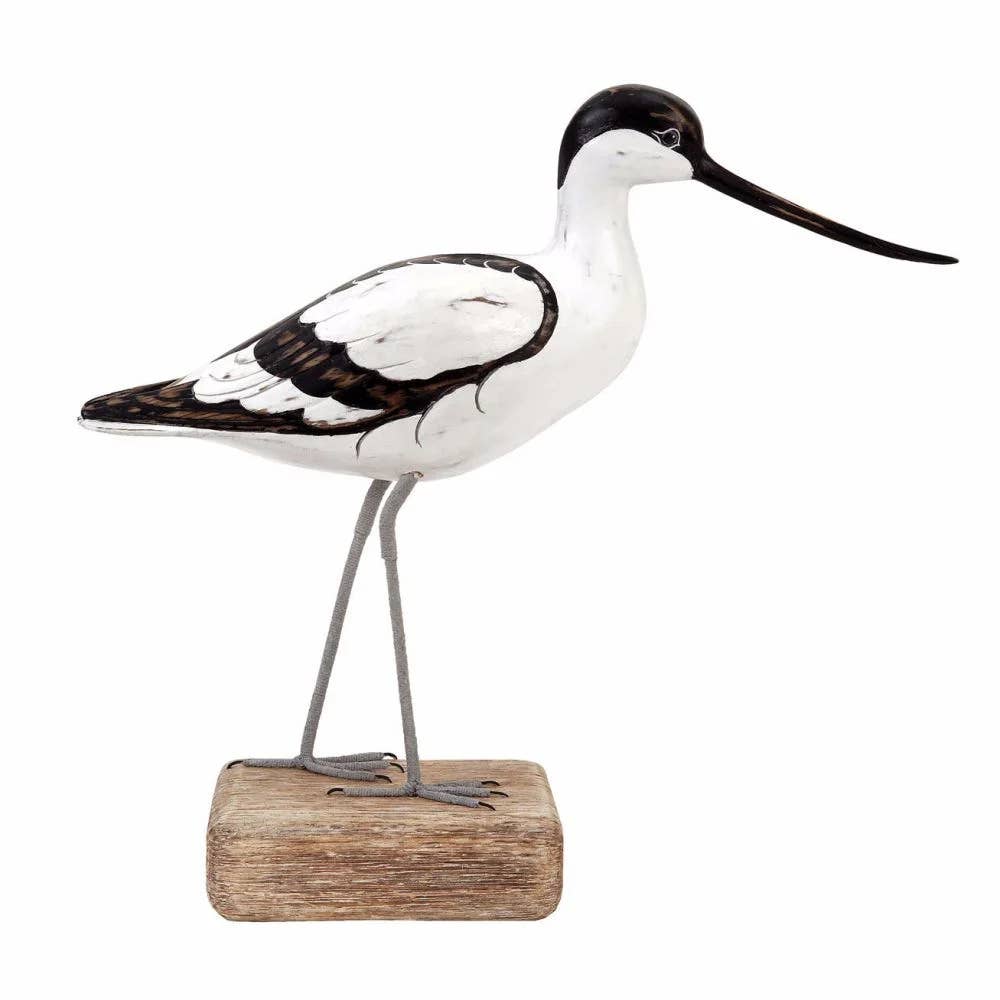 Originals International Ltd – wholesale Decorative figurine – Hand Carved Walking Avocet Bird by Archipelago0