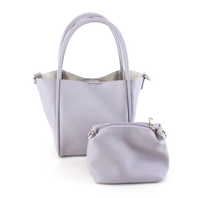 Pretty Persuasions - Wholesale Tote Bag - Women's - P25014 Small Tote/Crossbody Bag w/Cosmetic Pouch16