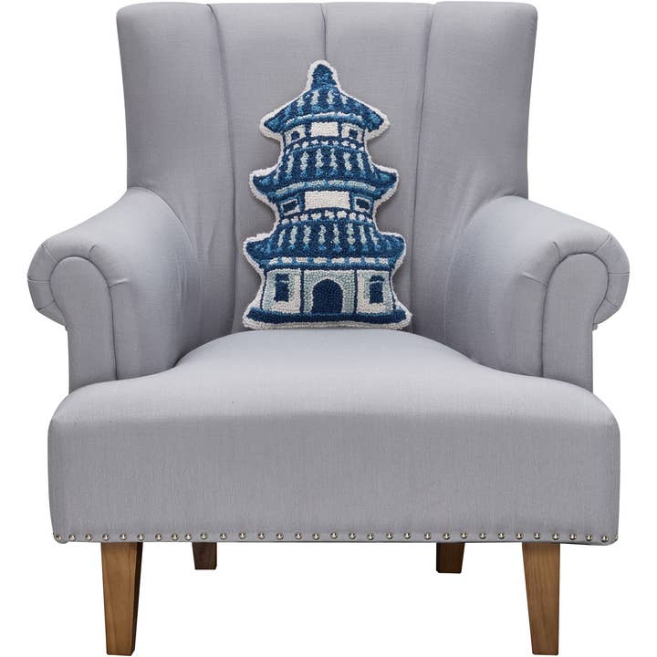 Peking Handicraft - Wholesale Throw/Decorative Pillow - Shaped Pagoda Hook Pillow2