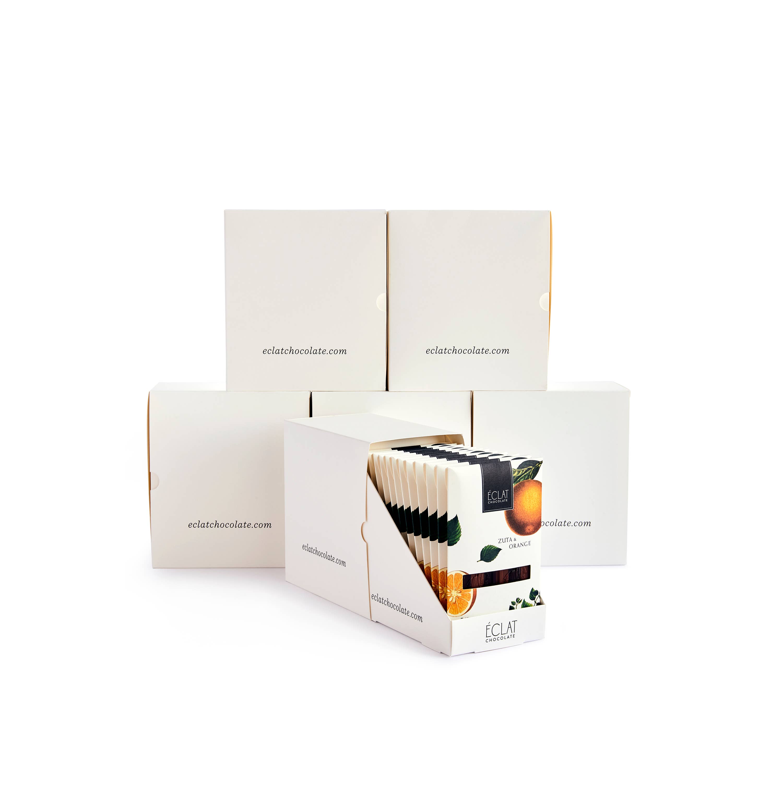 Éclat Chocolate - Wholesale Chocolate Bar - Zuta & Orange Parallel Chocolate Bar3