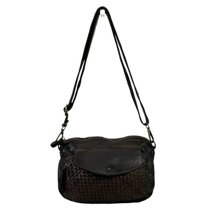 Chenson & Gorett - Wholesale Shoulder Bag - Women's - Vintage Washed Leather Women's Shoulder Bag. Summer Sales7