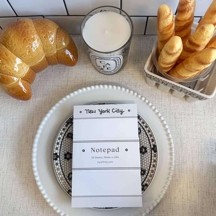 My Ohh My Studio - Wholesale Notepad - New York City Mosaic Notepad 4x6