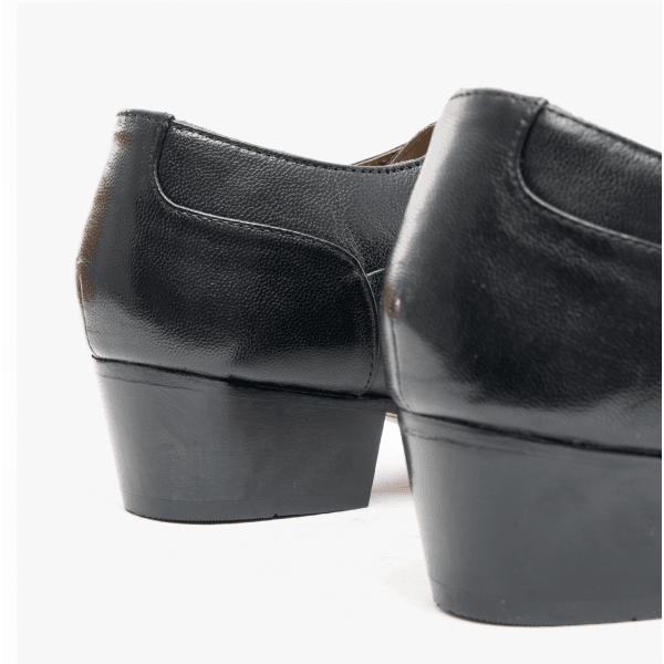 Club Cubano - Vente Richelieus – homme - Chaussures à talons cubains en cuir pour homme TONI Noir3