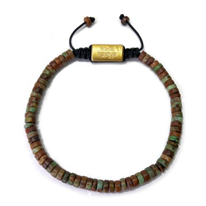 Afrikaanse groene opaal Heishi 4 mm voor wholesale door Luna Ligaya