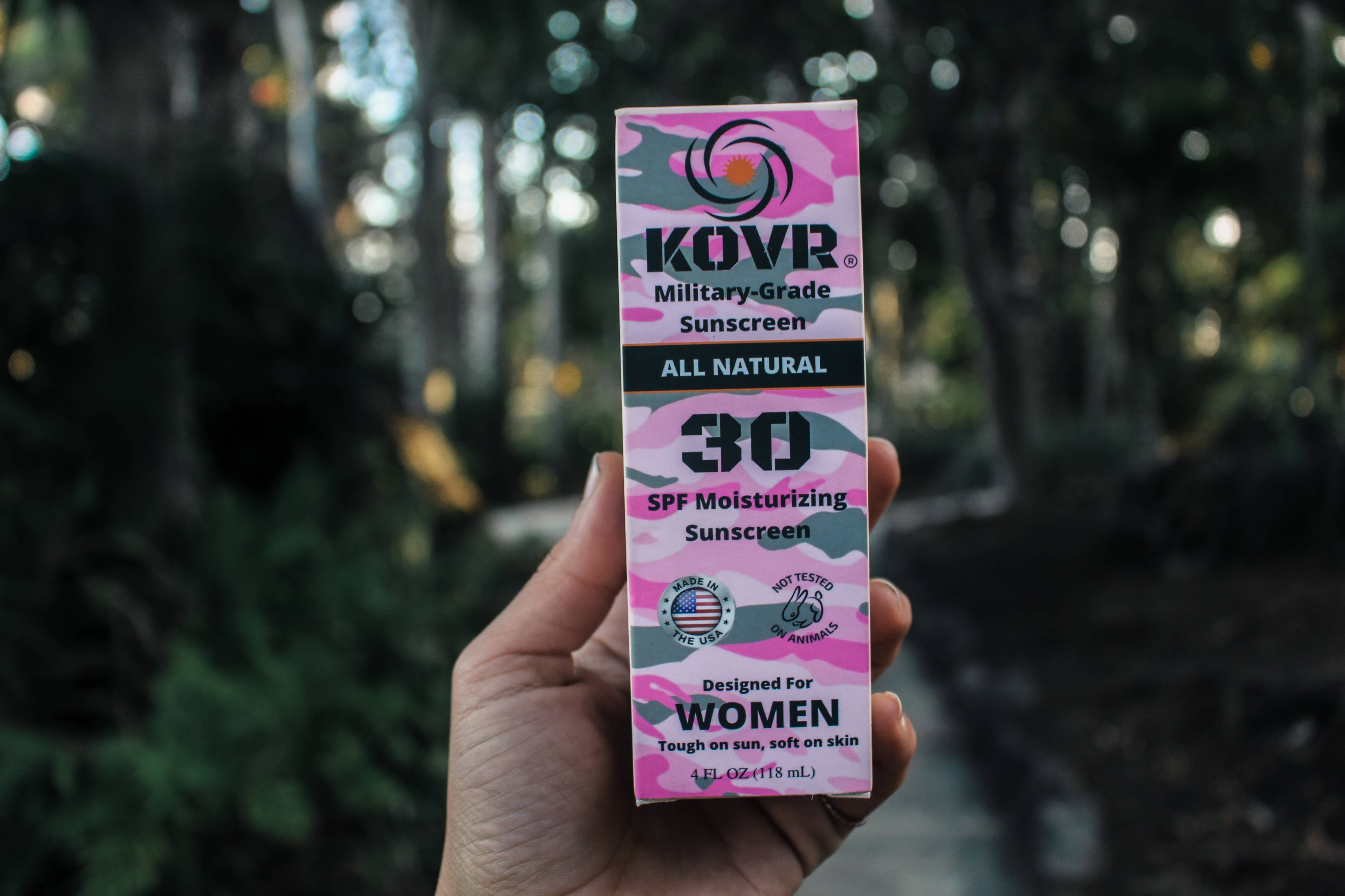 Kovr Sunscreen - Wholesale Sunscreen - KOVR All Natural Military-Grade Sunscreen Combo Pack5