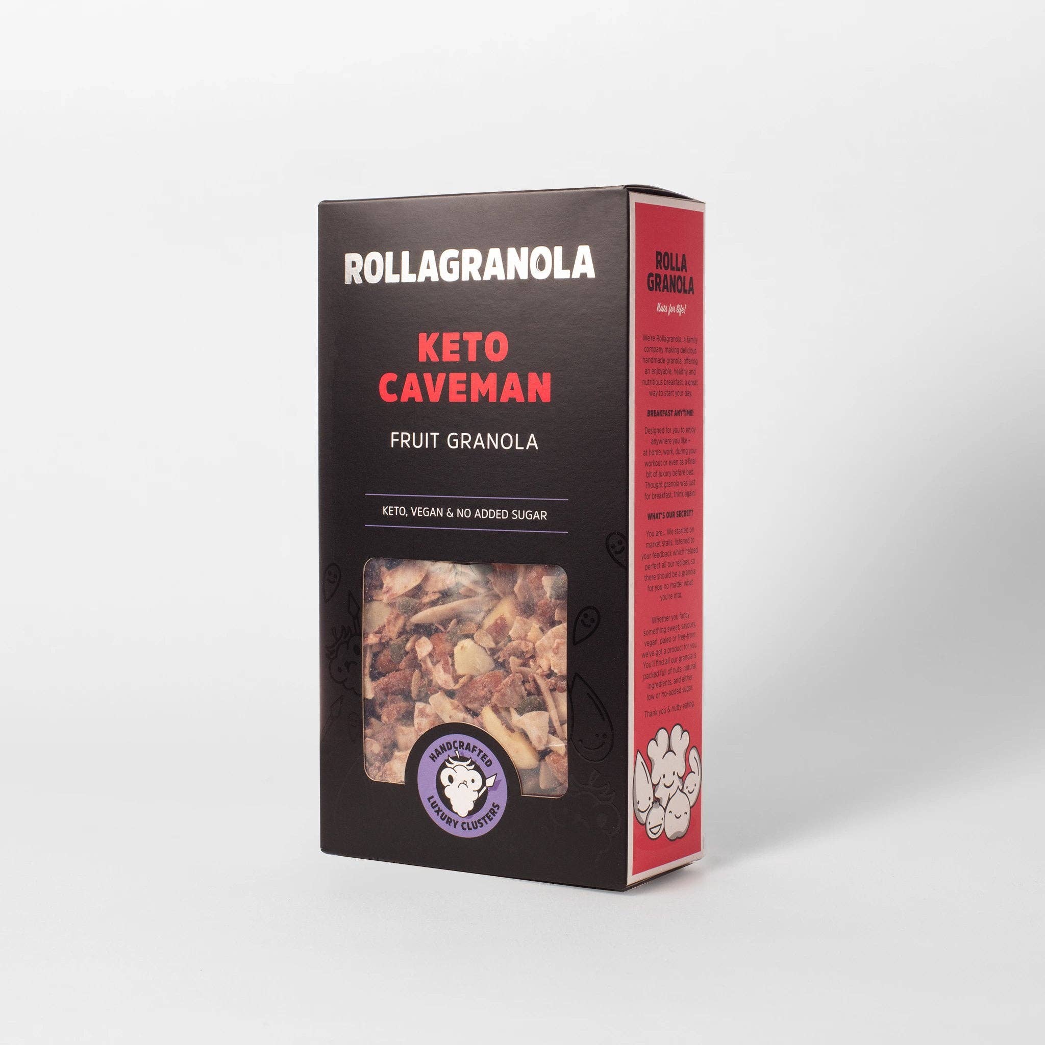 Rollagranola – wholesale Granola – Keto Caveman Granola