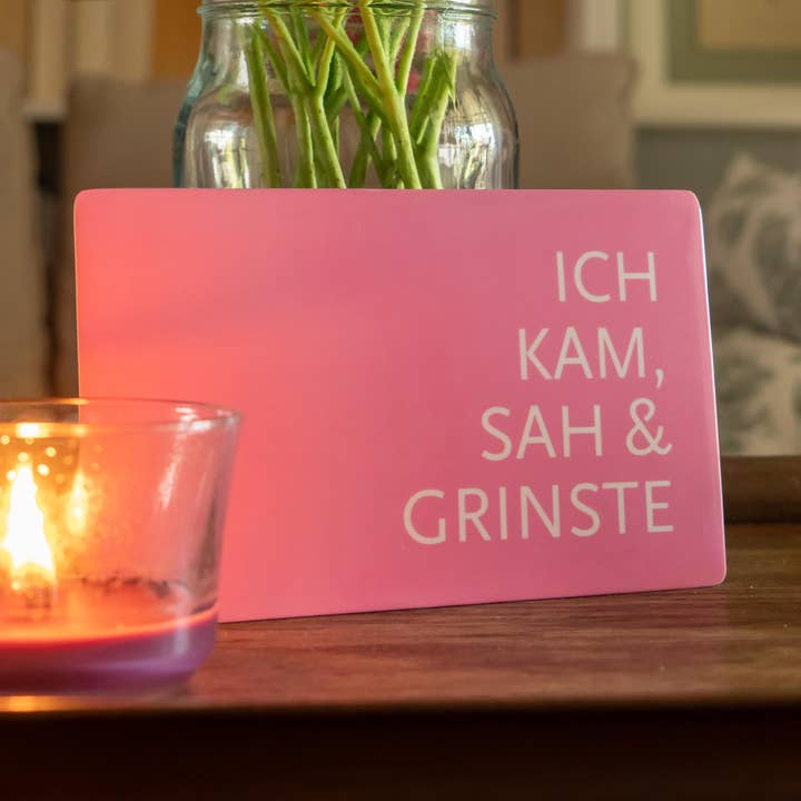 Breakfast board “I came saw & grinned” for wholesale by 17;30