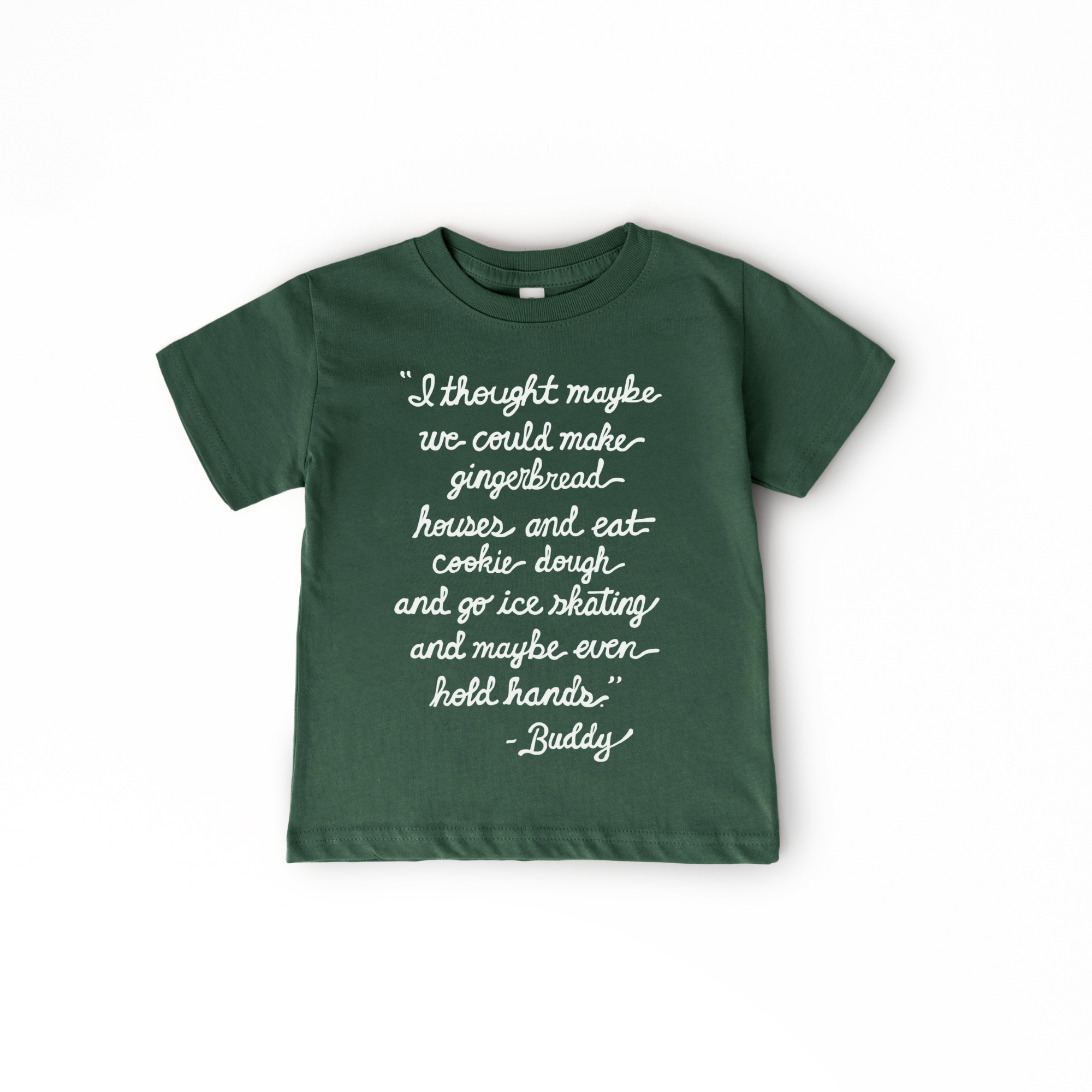 Benny & Ray Apparel - Wholesale Screen Printed T-Shirt - Kids - Buddy Quote Merry Christmas Santa Claus Christmas Shirt 4