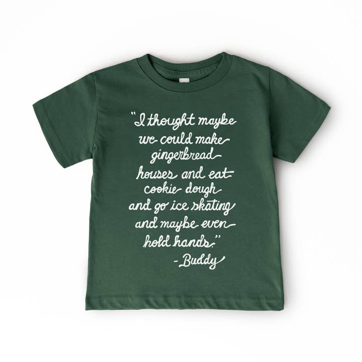 Benny & Ray Apparel - Wholesale Screen Printed T-Shirt - Kids - Buddy Quote Merry Christmas Santa Claus Christmas Shirt 4