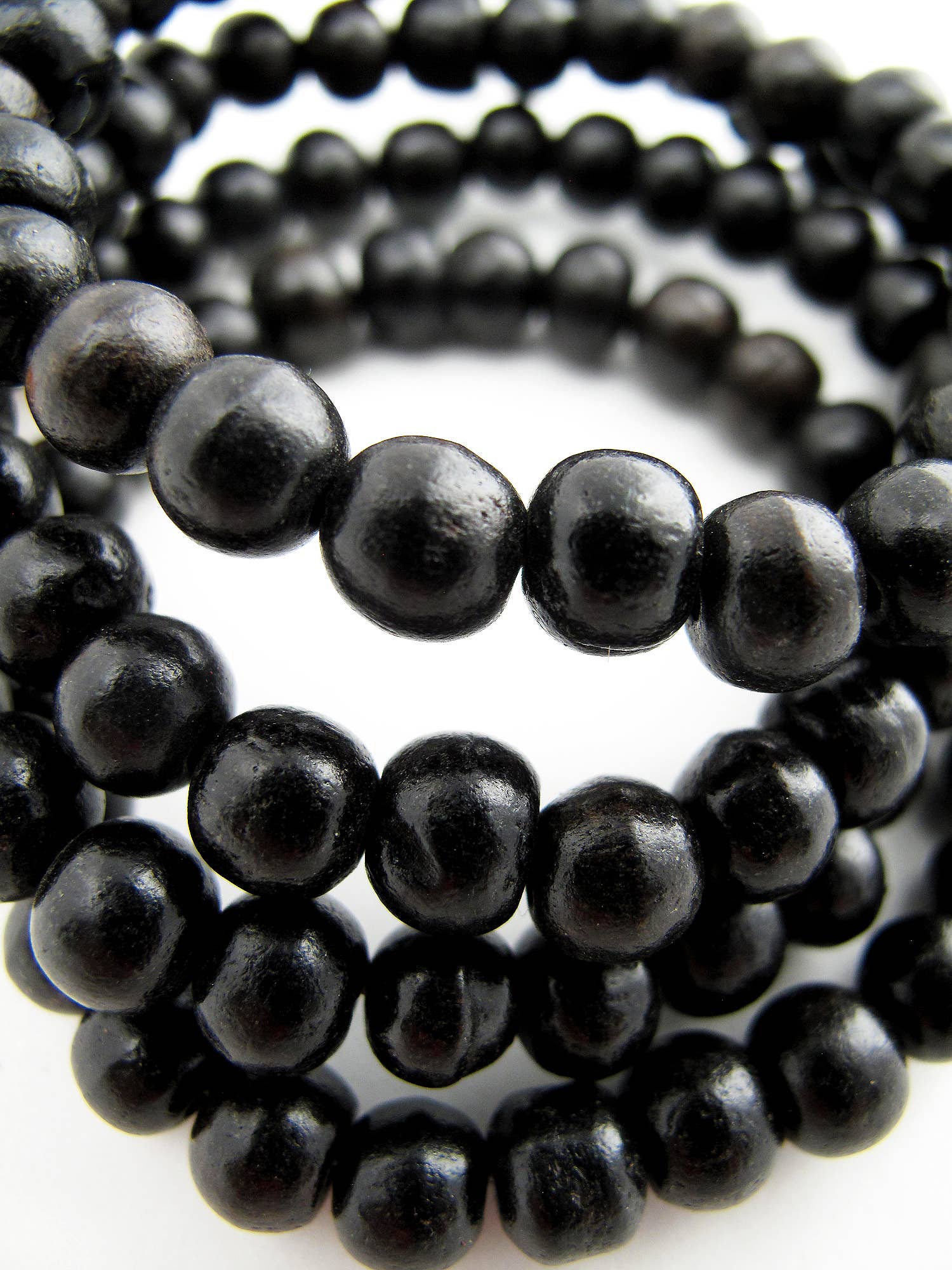 Tika – Großhandel Gebetskette für den Hals – Ebenholz Mala2