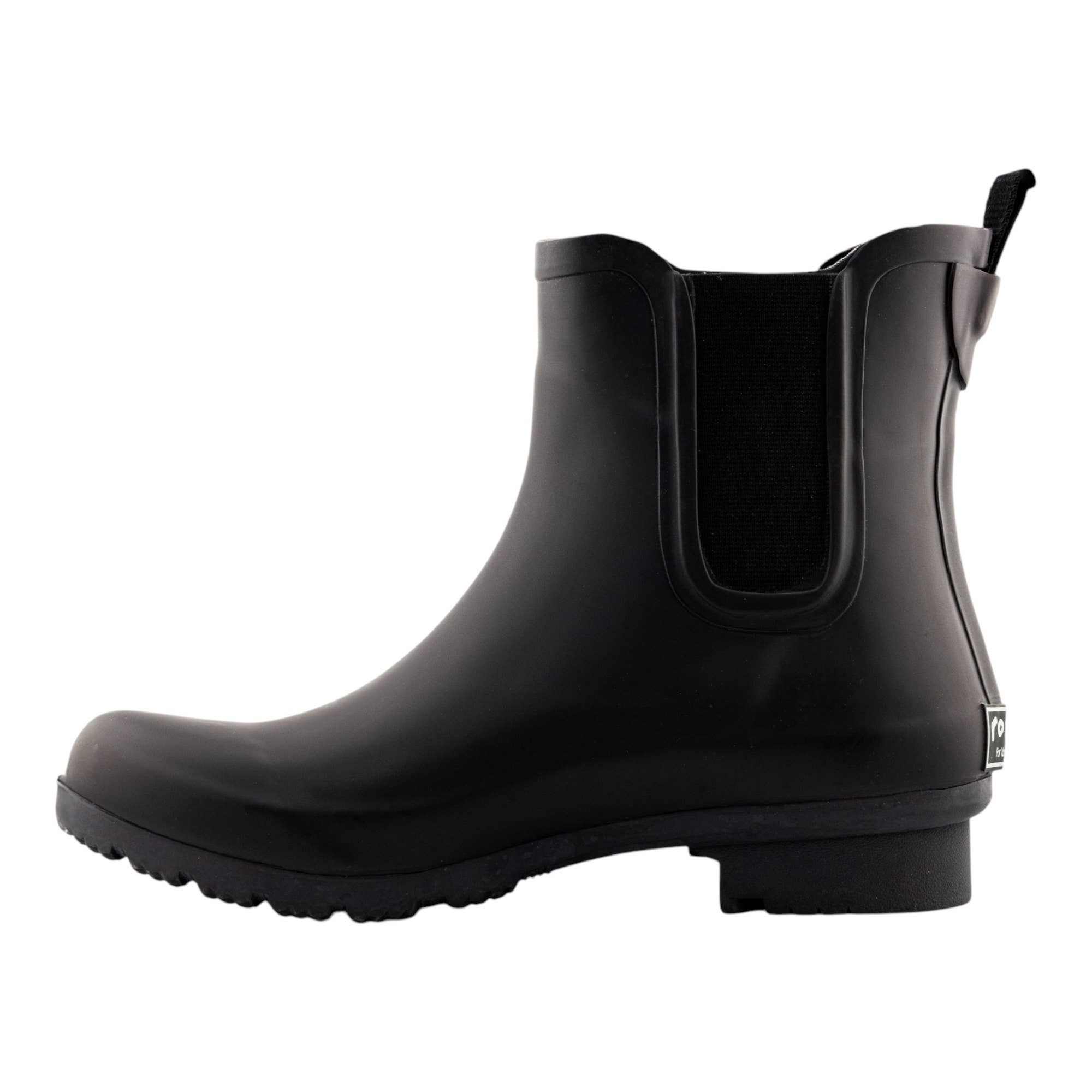 ROMA BOOTS - Wholesale Rain Boots - Women's - CHELSEA MATTE EGGPLANT WOMEN'S ANKLE RAIN BOOTS3