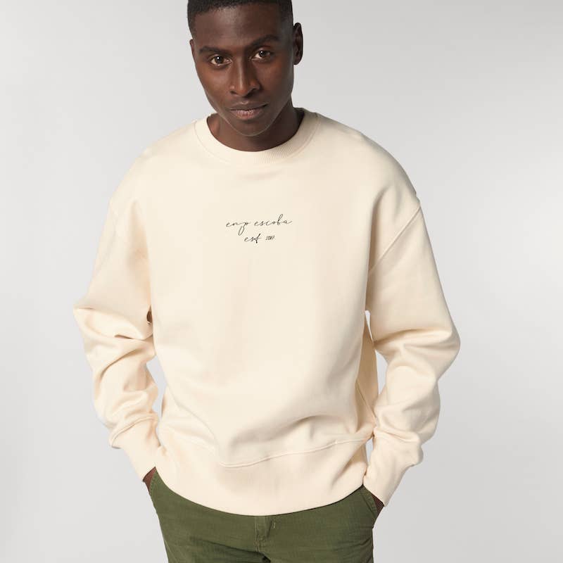 Enzo Escoba | est. 2017 - Wholesale Graphic Sweatshirt - Men's - LTD. Herren Bio-Baumwoll Pullover "Filigree Collection"